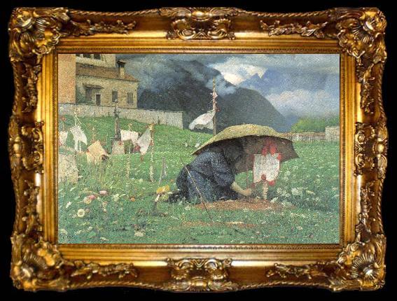 framed  Nono, Luigi First Rain, ta009-2